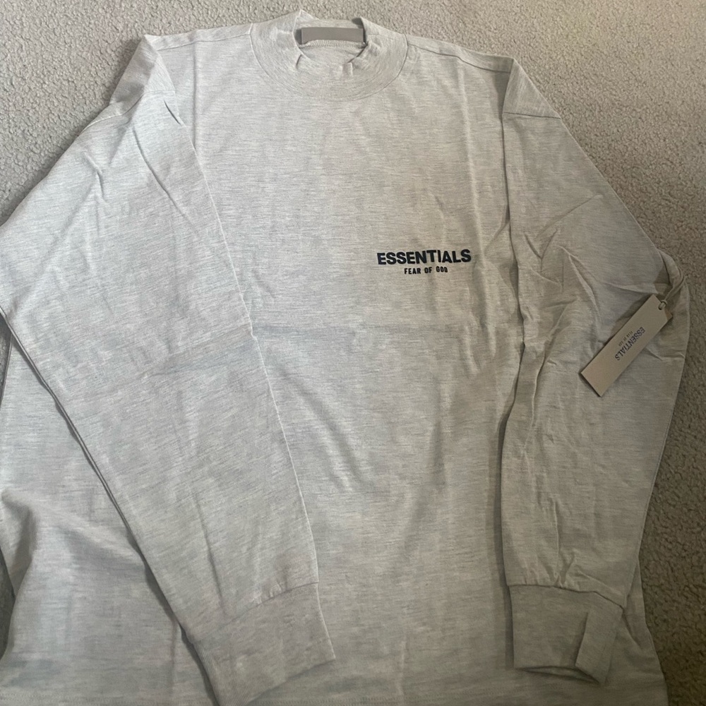 Essentials Fear of God Sweater Light Oatmeal